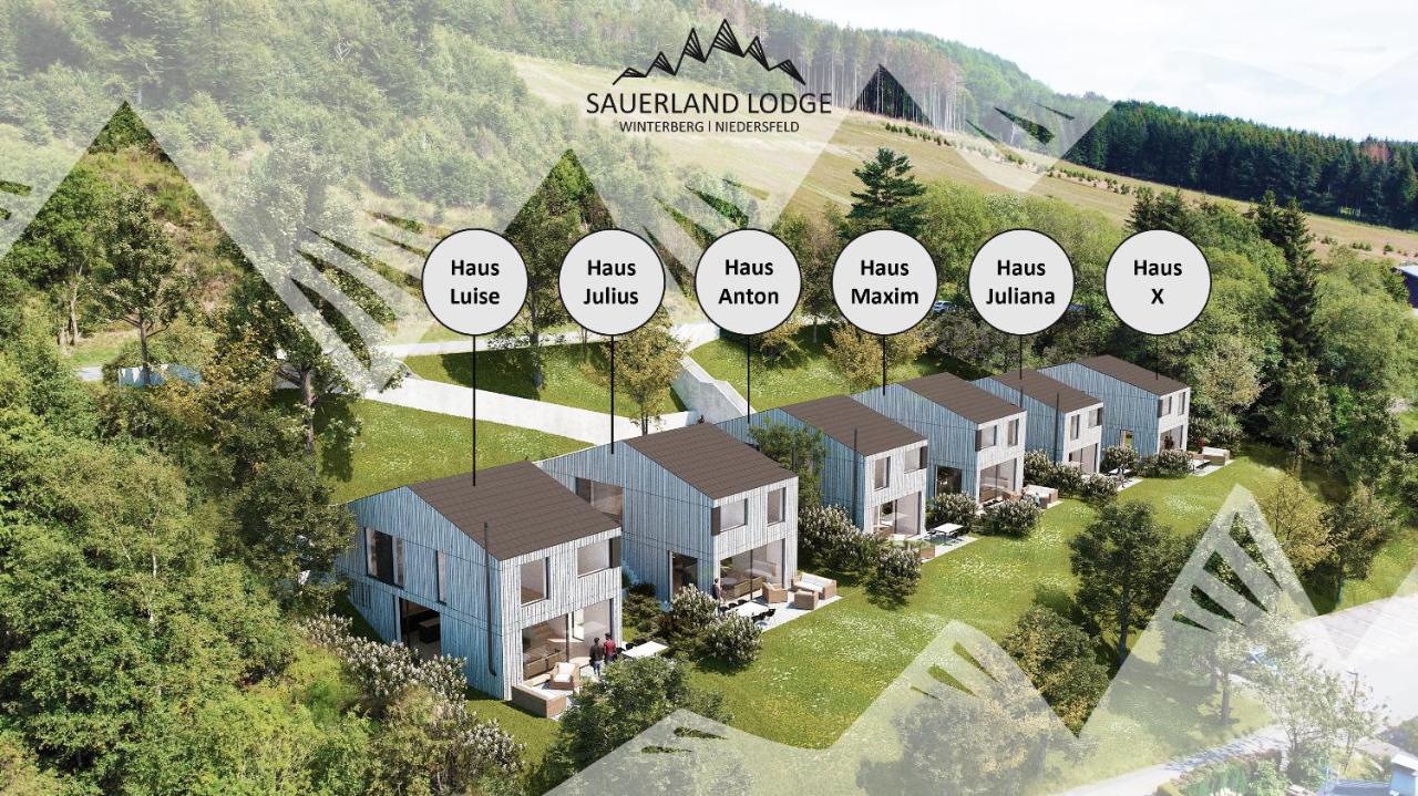 Sauerland Lodge - Haus Julius وينتربرغ المظهر الخارجي الصورة